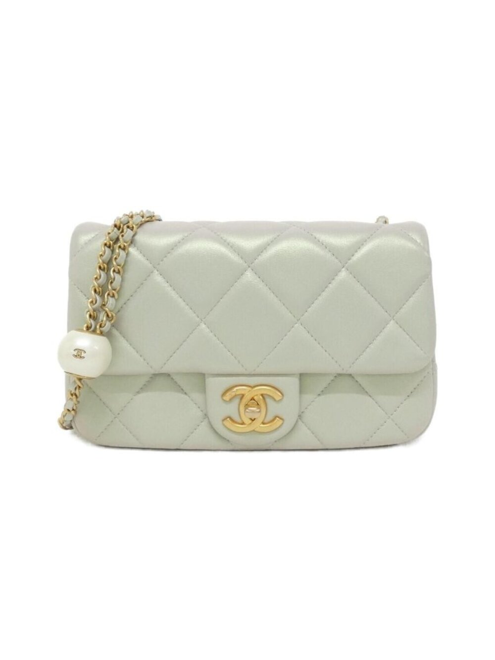Chanel Shoulder Bag Gray